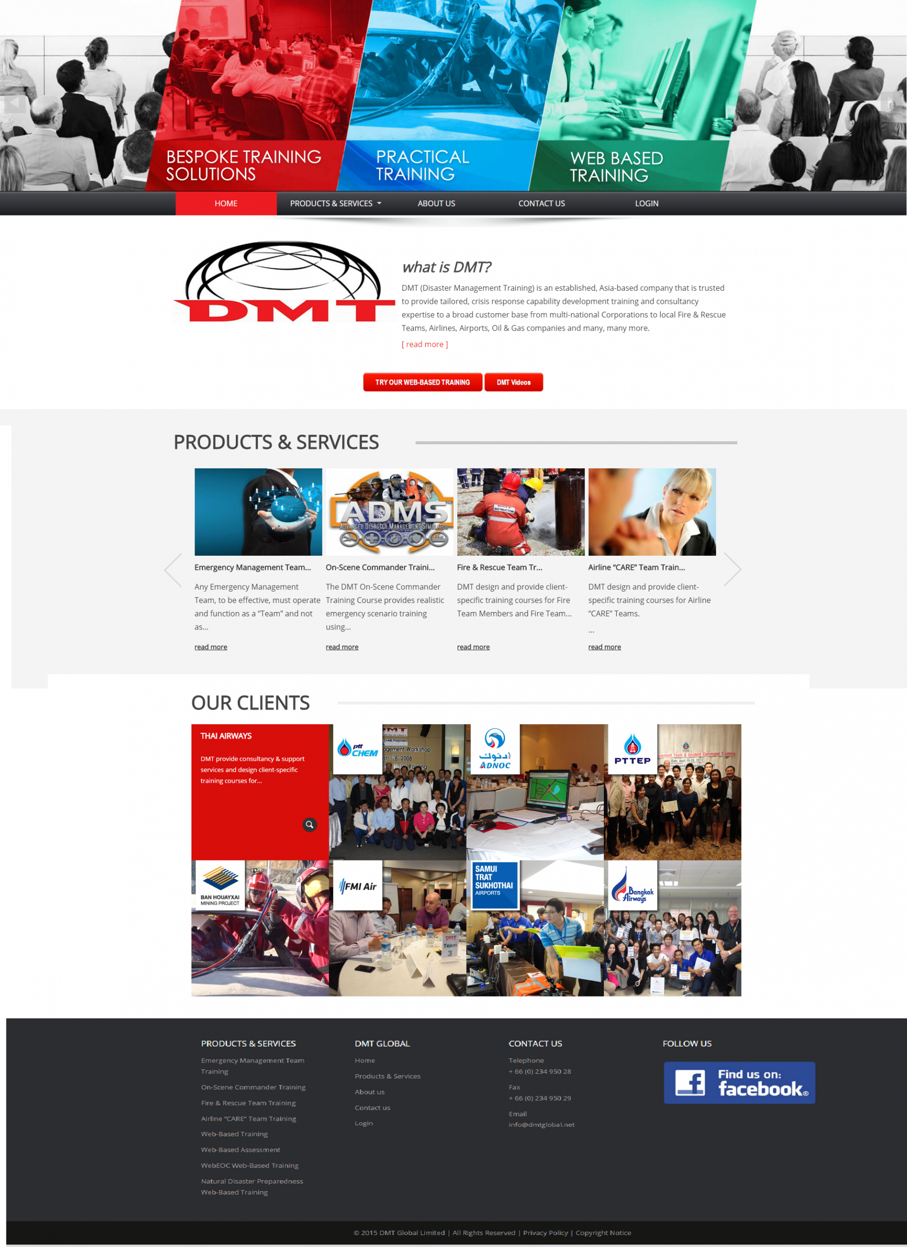 Clipcube Media DMT Global website development
