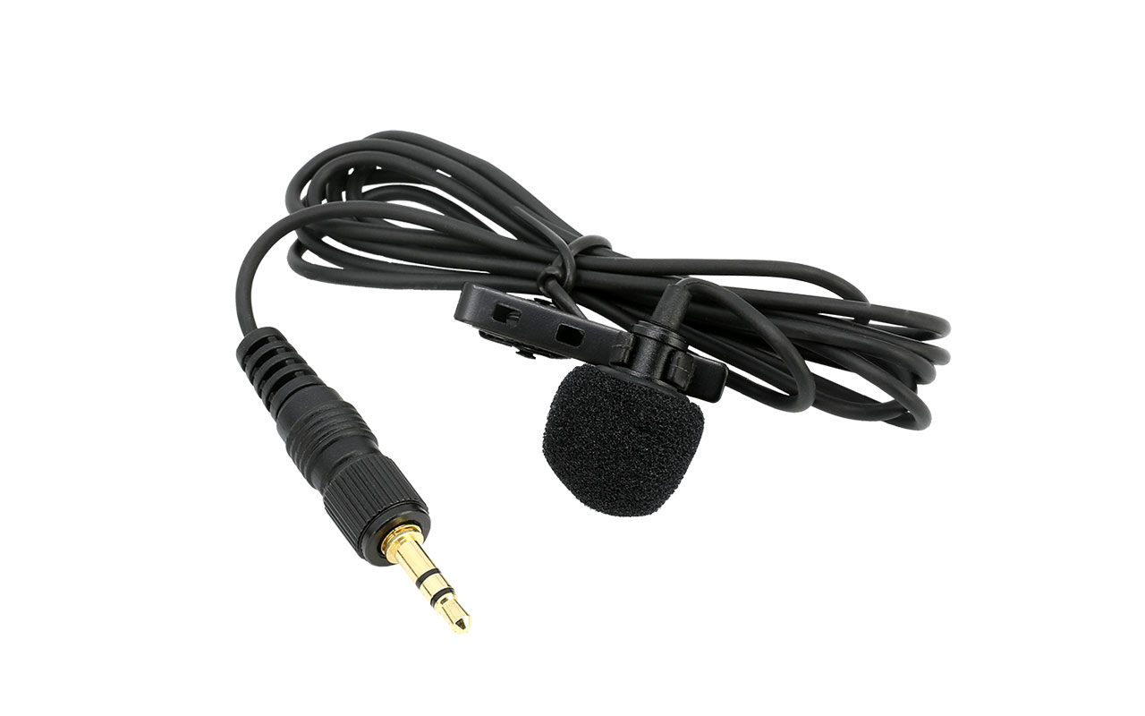 Lavalier Clip-on Microphone wired