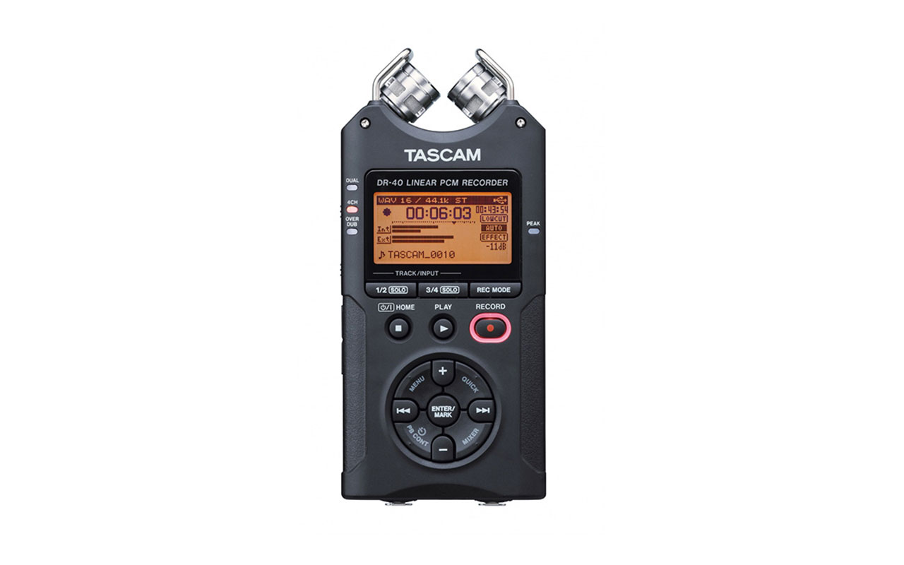 Tascam DR40 Linear PCM Recorders