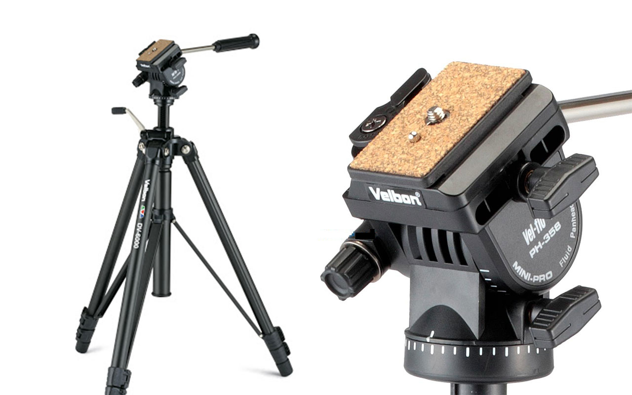 Velbon DV-6000 Camera Tripod